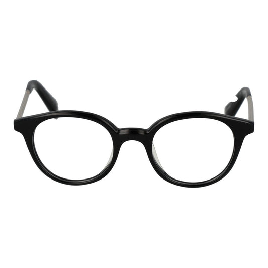Yohji Yamamoto Black Unisex Glasses Frame