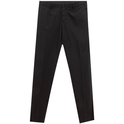 Dolce & Gabbana Black Wool Pant