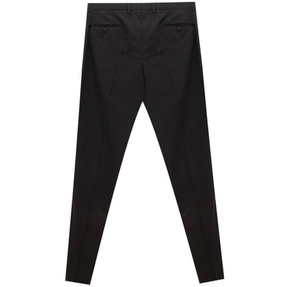 Dolce & Gabbana Black Wool Pant