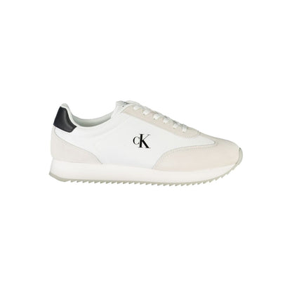 Calvin Klein White Leather Men Sneaker