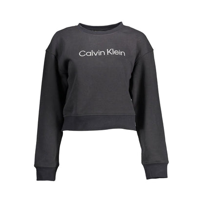 Calvin Klein Black Cotton Women Sweater