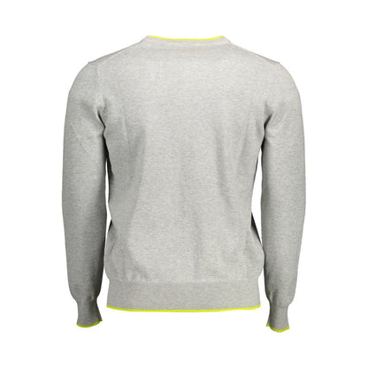 North Sails Gray Cotton Sweater