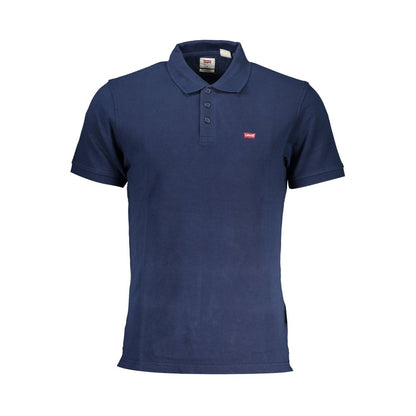 Levi's Blue Cotton Polo Shirt