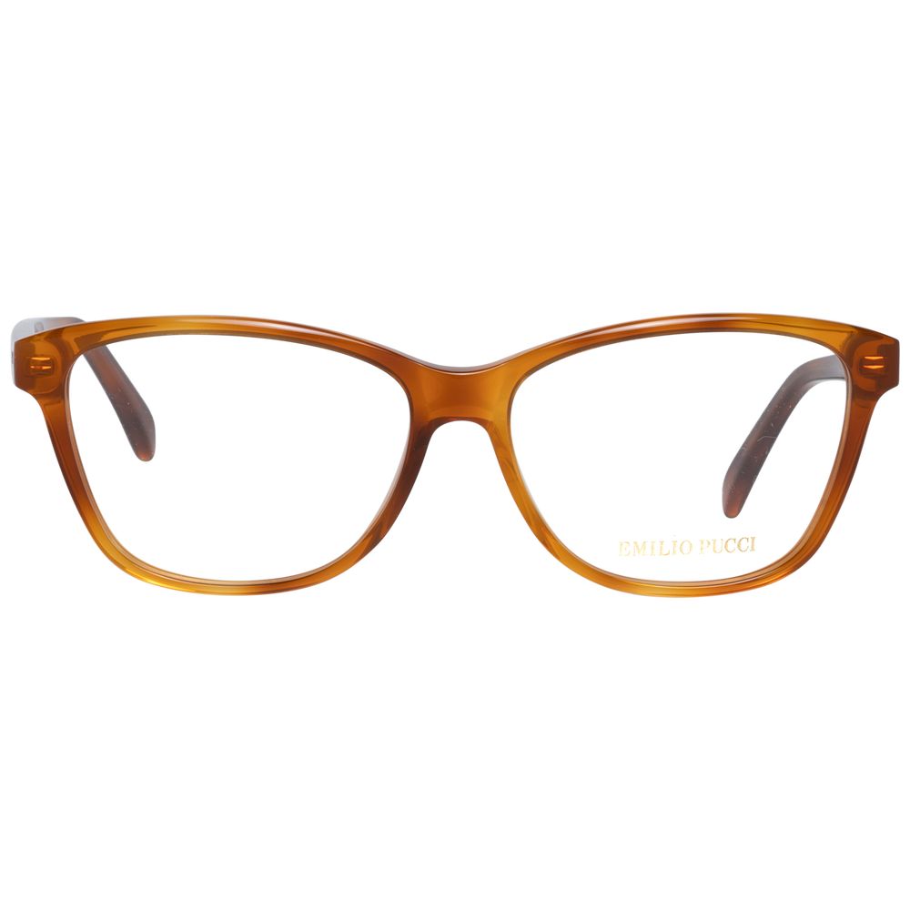 Emilio Pucci Brown Women Glasses Frame