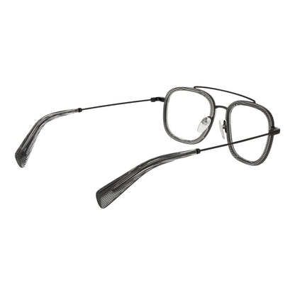 Yohji Yamamoto Gray Men Glasses Frame
