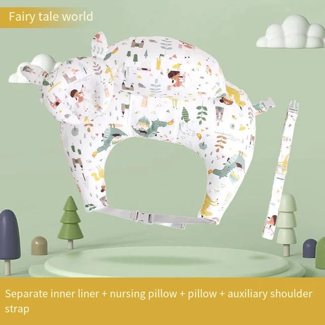 Almohada de lactancia para recién nacidos. Multifuncional, con soporte de la cintura