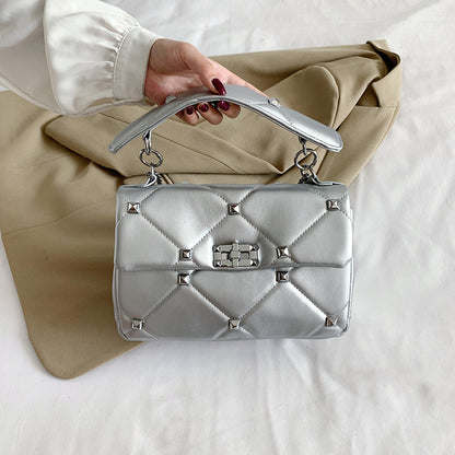 Bolso de mano con textura ultra fina para mujer