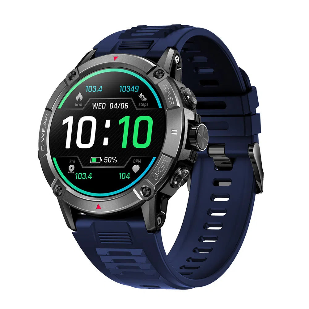 Reloj inteligente NX8 con pantalla de 1,52 pulgadas, enlace con un solo clic, llamada Bluetooth, detección de frecuencia cardíaca, IP68 resistente al