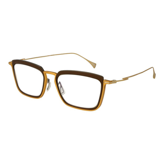 Yohji Yamamoto Gold Women Glasses Frame