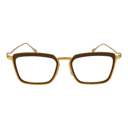Yohji Yamamoto Gold Women Glasses Frame