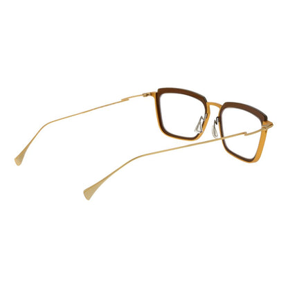 Yohji Yamamoto Gold Women Glasses Frame