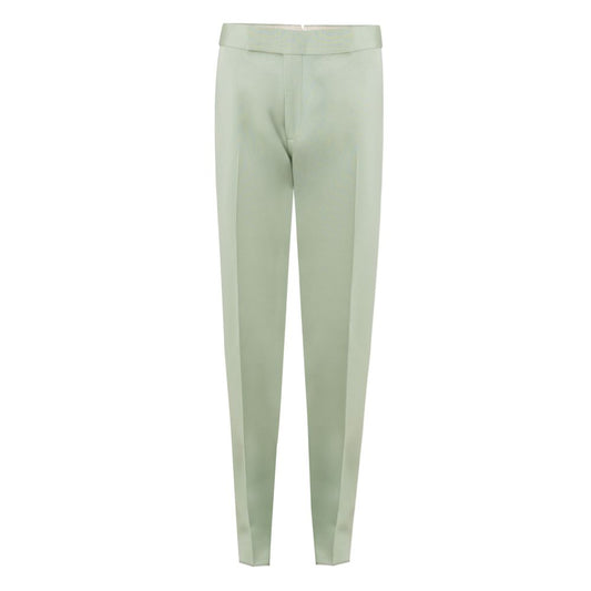 Tom Ford Green Viscose Chino Pant