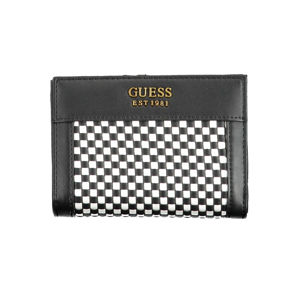 Guess Jeans Black Polyethylene Wallet