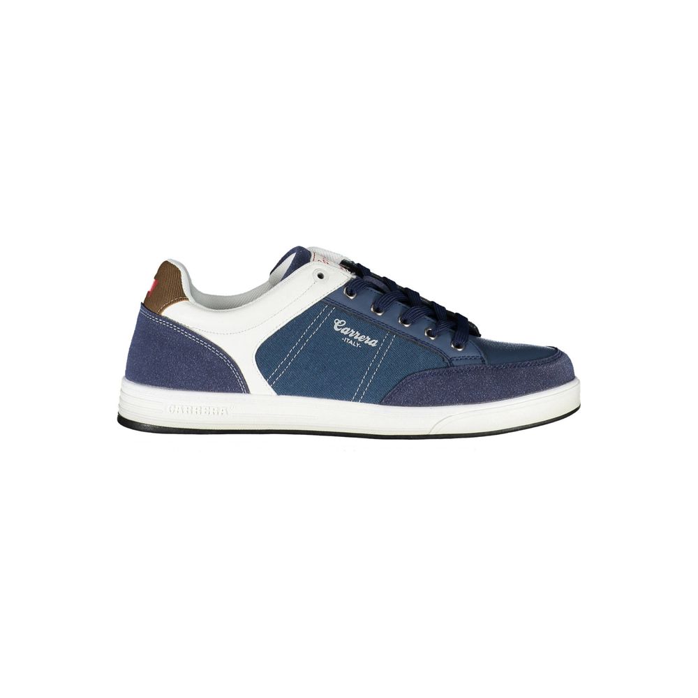 Carrera Blue Polyester Sneaker