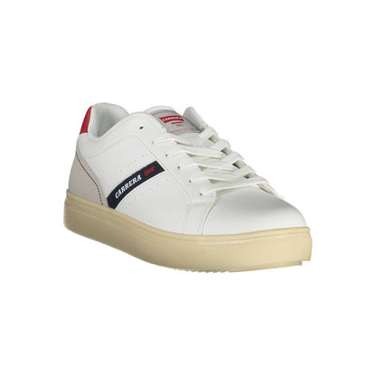 Carrera White Polyethylene Sneaker