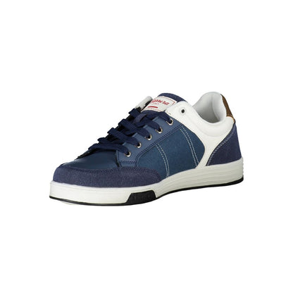 Carrera Blue Polyester Sneaker