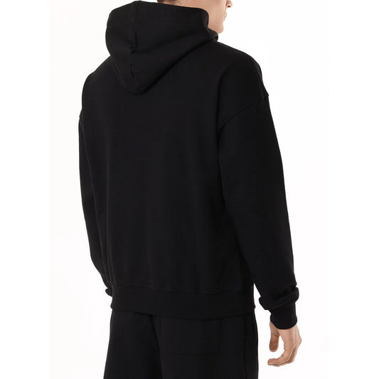 Comme Des Fuckdown Black Cotton Men Hoodie