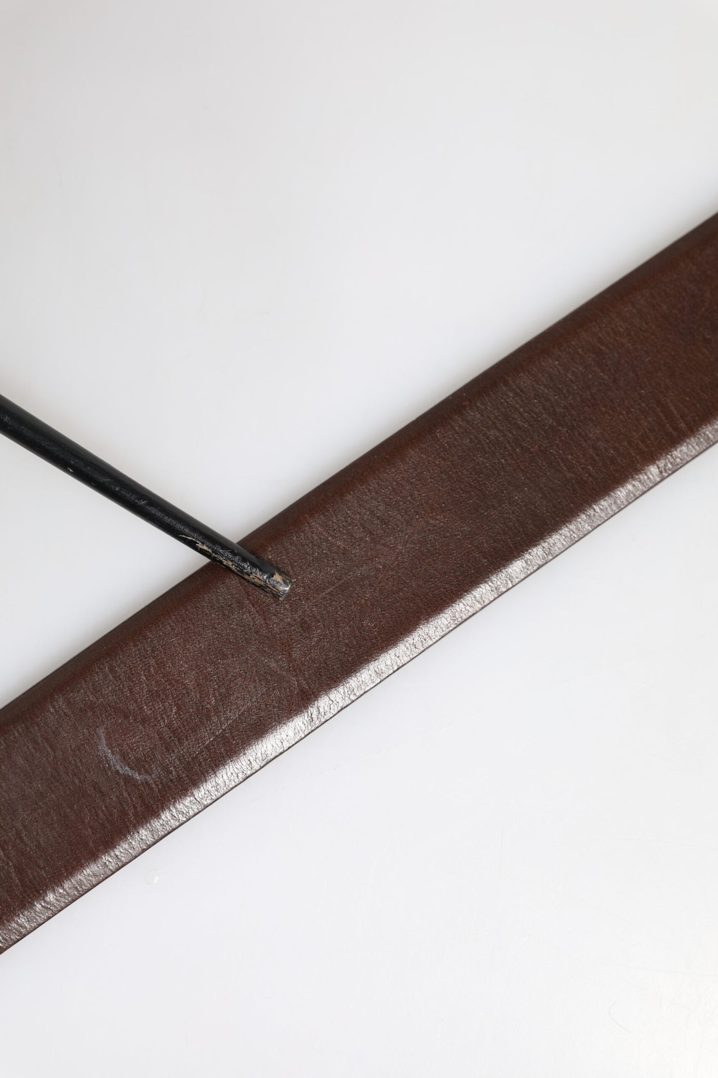 Dolce & Gabbana Brown Classic Gold Metal Logo Buckle Men Belt