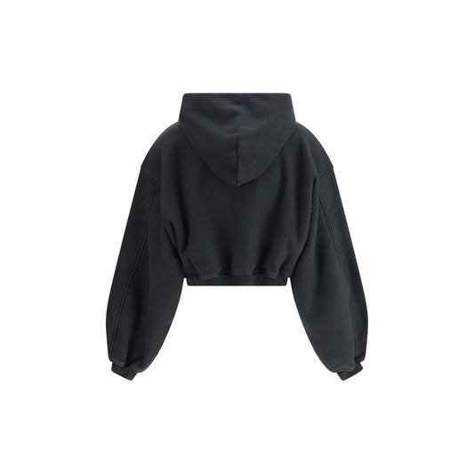 Alexander Wang Cropped zip-up Hoodie