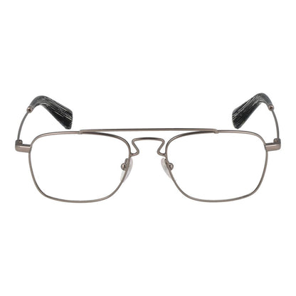 Yohji Yamamoto Silver Unisex Glasses Frame