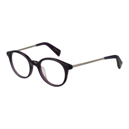Yohji Yamamoto Purple Men Glasses Frame