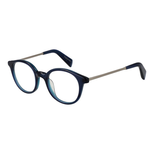 Yohji Yamamoto Blue Unisex Glasses Frame