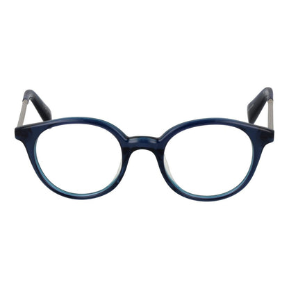 Yohji Yamamoto Blue Unisex Glasses Frame