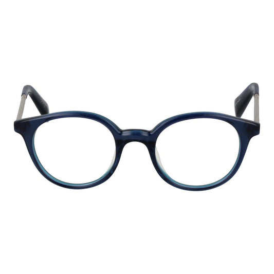 Yohji Yamamoto Blue Unisex Glasses Frame