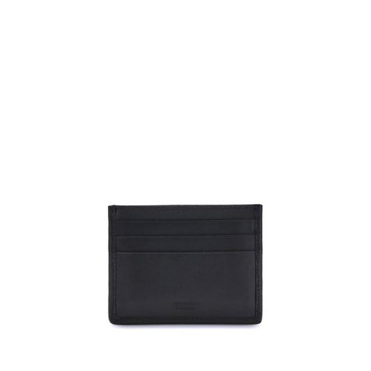 Ferragamo Woven Gancini Card Holder
