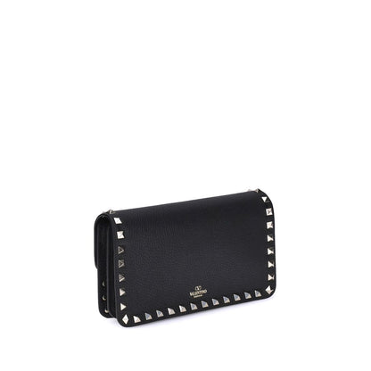 Valentino Garavani Rockstud Pochette with chain