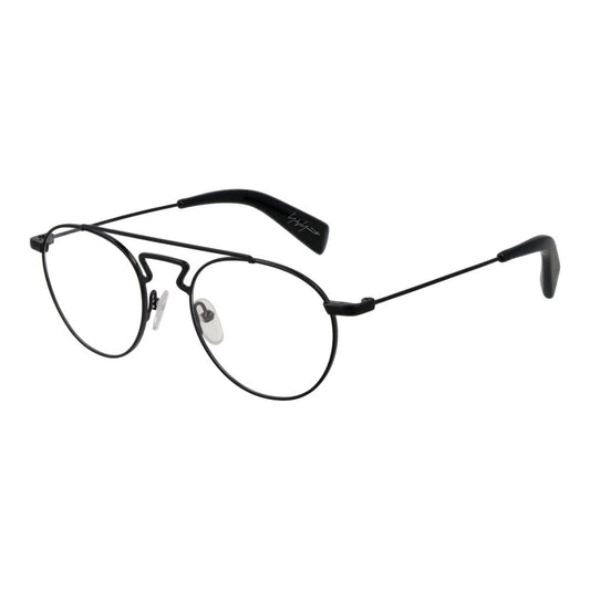 Yohji Yamamoto Black Men Glasses Frame