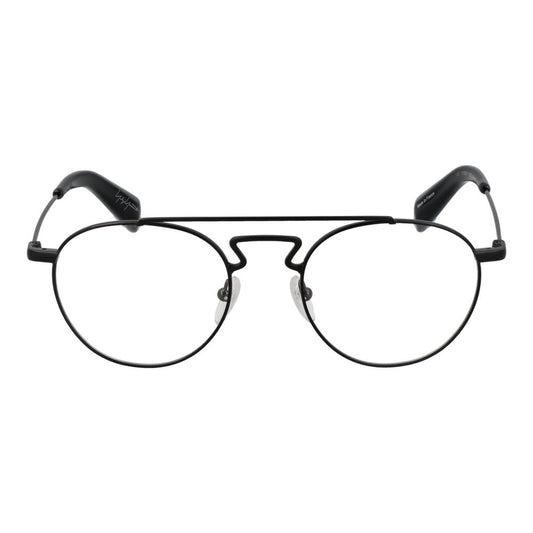 Yohji Yamamoto Black Men Glasses Frame