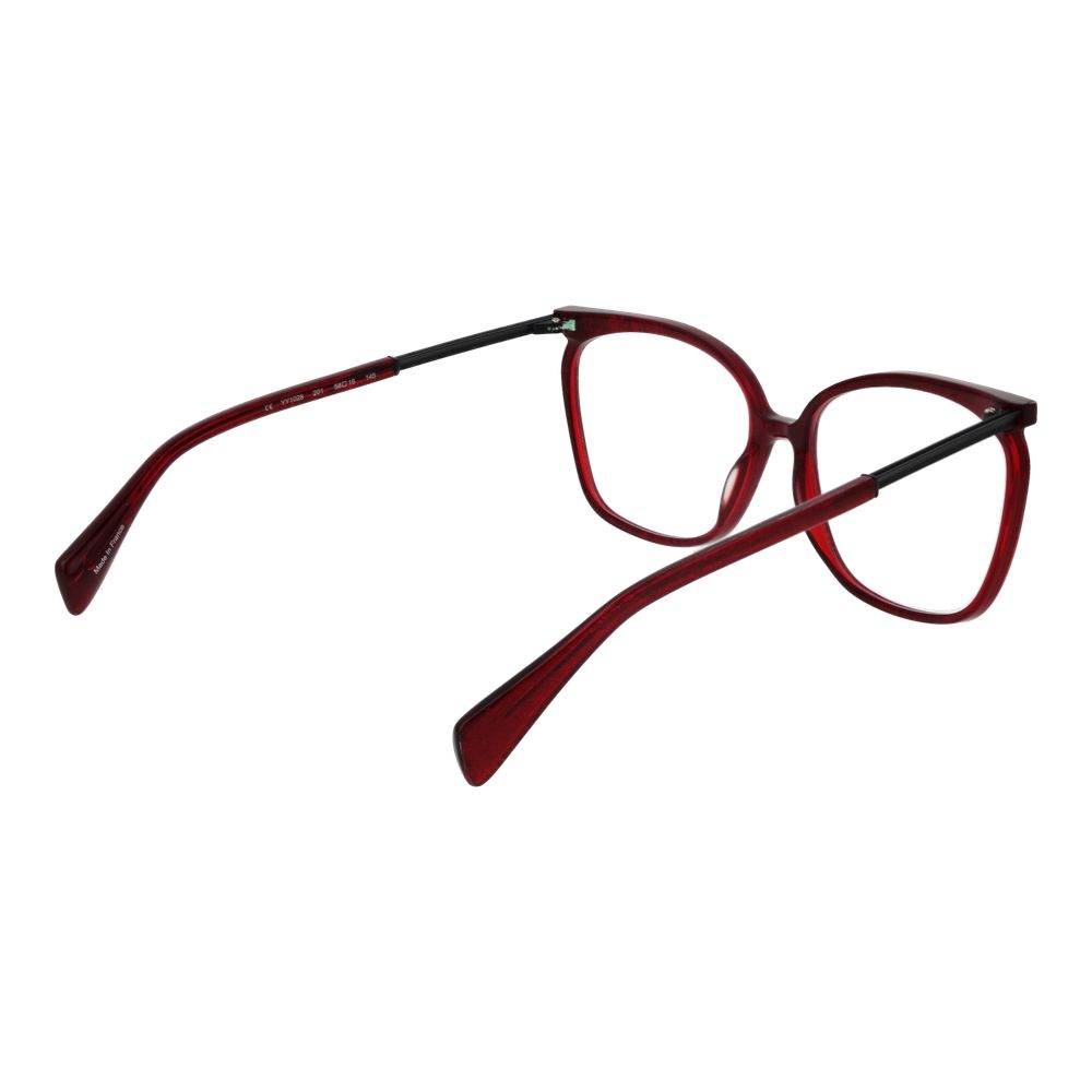 Yohji Yamamoto Red Women Glasses Frame