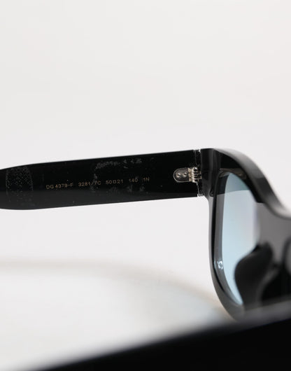 Dolce & Gabbana Blue Black Marbled Metal DG2215K Eyewear Sunglasses