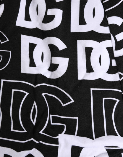 Dolce & Gabbana Black Cotton Logo Regular Men Boxer Underwear