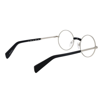 Yohji Yamamoto Silver Men Glasses Frame