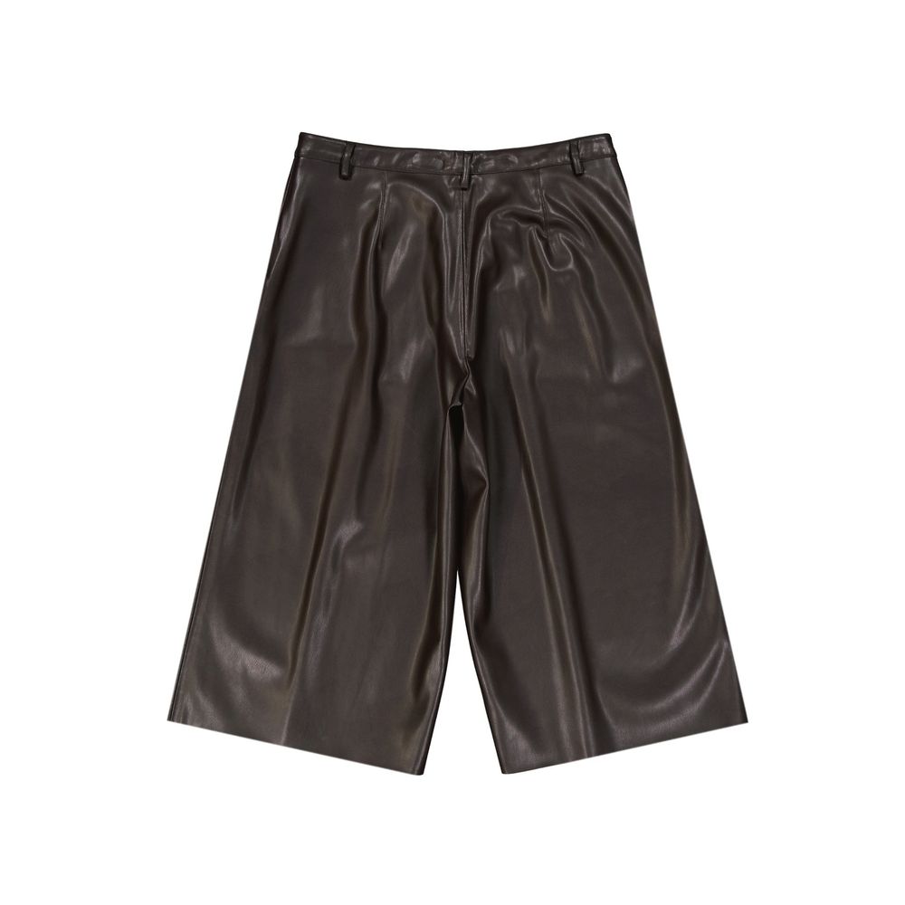 BLANCA VITA Faux Leather Shorts
