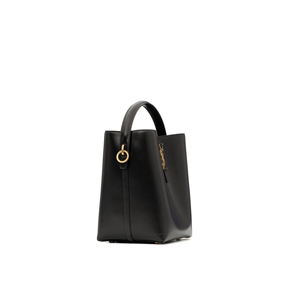 Saint Laurent Le 37 Leather Medium Bucket Bag