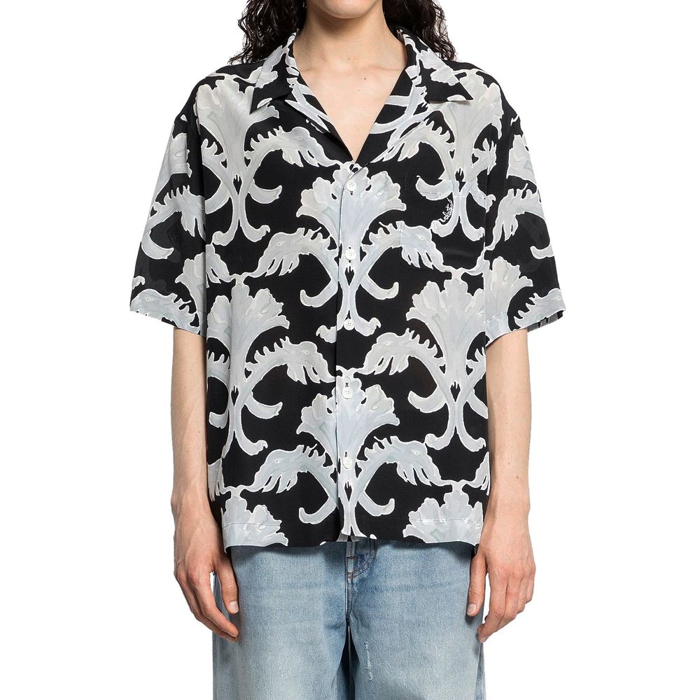 Valentino Garavani Metamorphos Wall Print Bowling Shirt