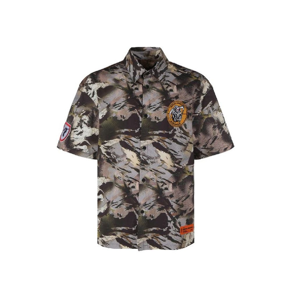 Heron Preston Camouflage Popline Shirt