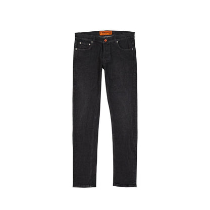 Heron Preston Cotton Denim Slim Jeans