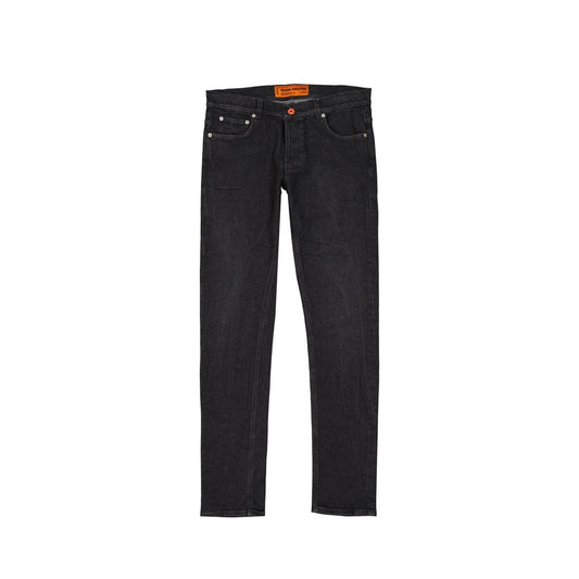 Heron Preston Cotton Denim Slim Jeans
