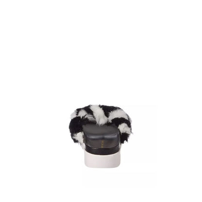 Stuart Weitzman Fur Slippers