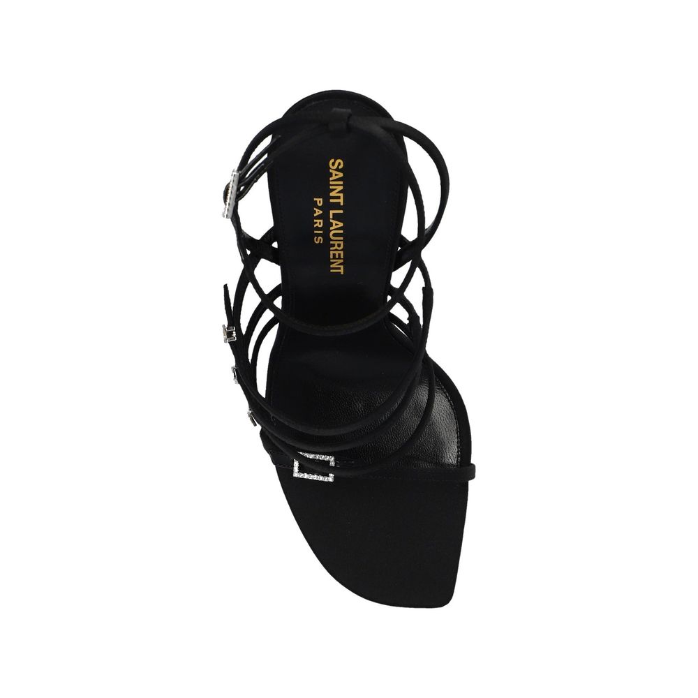 Saint Laurent Jerry Satin Sandals