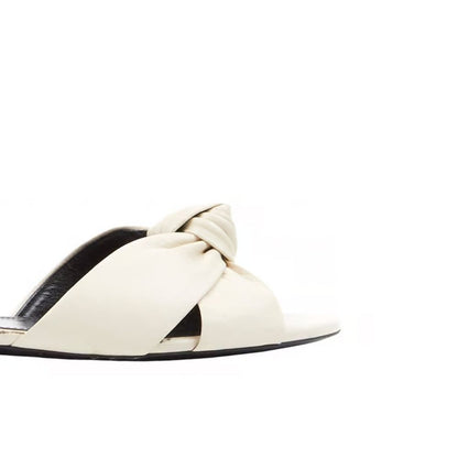Saint Laurent Leather Slides