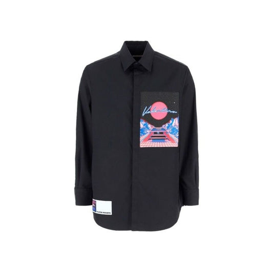 Valentino Logo Patch Shirt