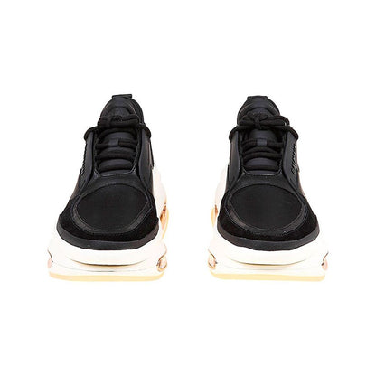 Balmain Leather And Fabric Sneakers