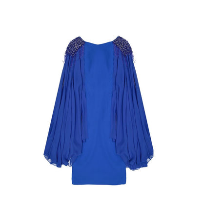IVAN MONTESI Beaded Shoulders Dress
