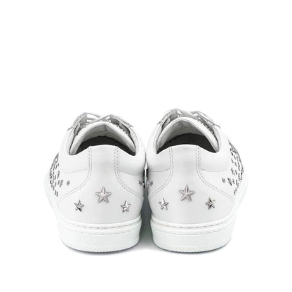Jimmy Choo Cash Star Leather Sneakers