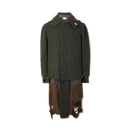 Maison Margiela Destroyed-Look Coat